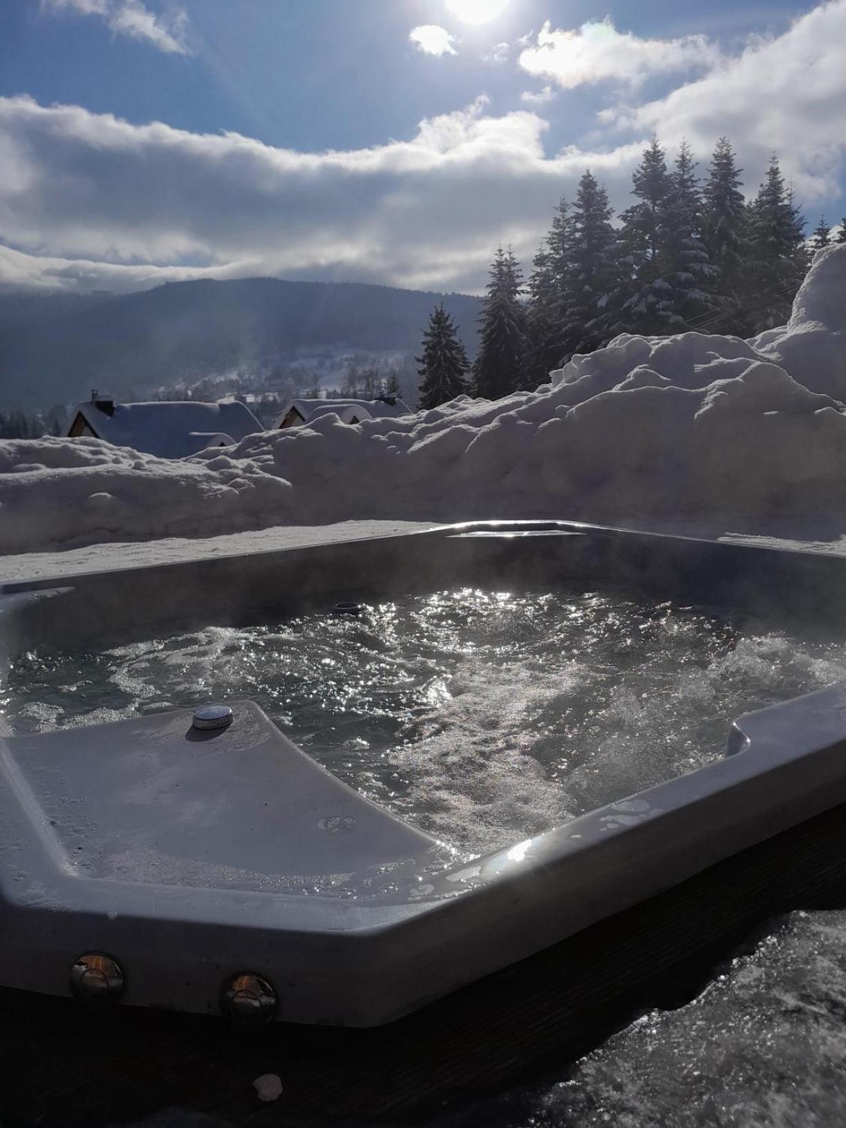Zawoja Nad Korona Z Jacuzzi别墅 外观 照片