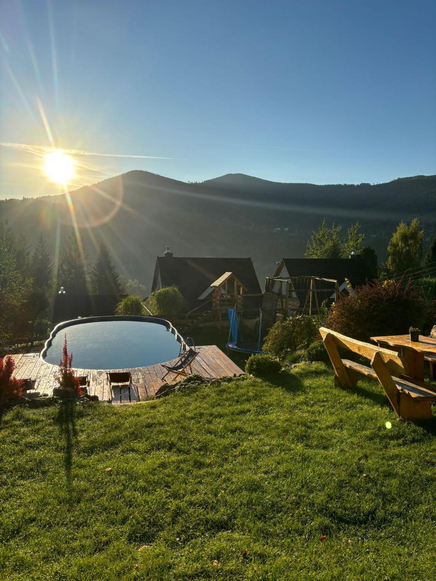 Zawoja Nad Korona Z Jacuzzi别墅 外观 照片