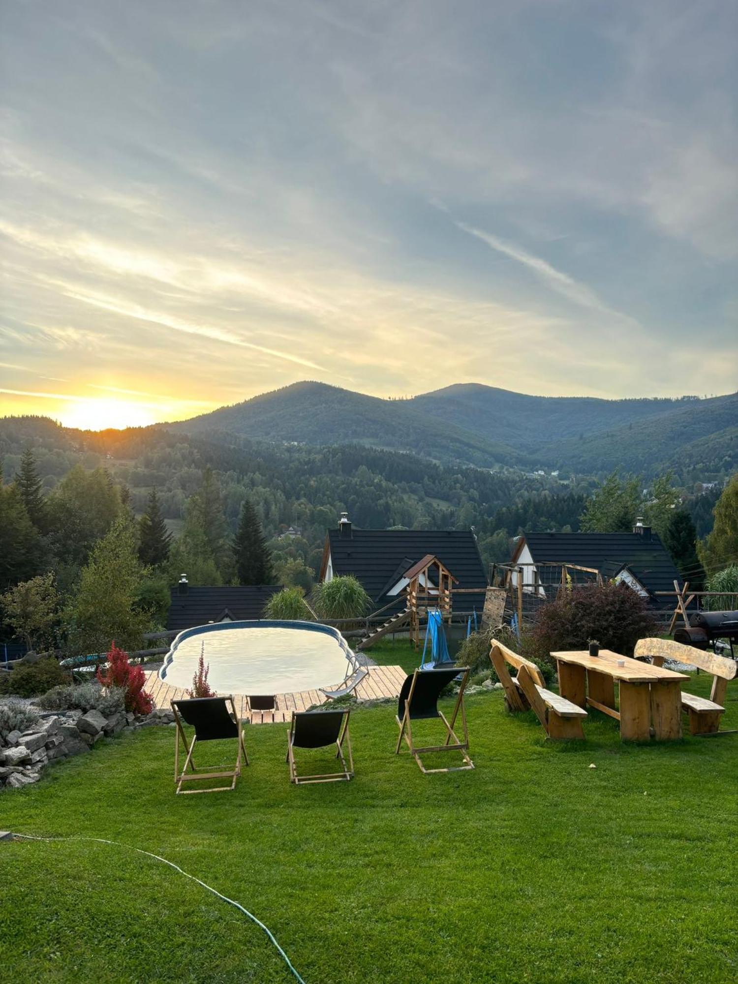 Zawoja Nad Korona Z Jacuzzi别墅 外观 照片